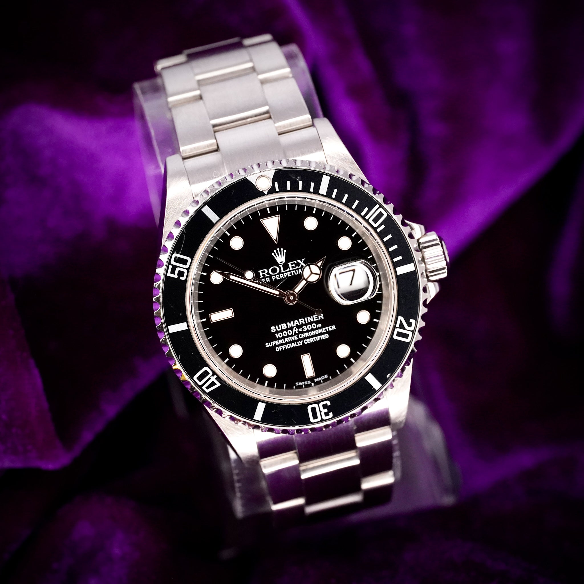 Rolex Submariner Date – Ref. 16610 – 40mm Stainless Steel – Very