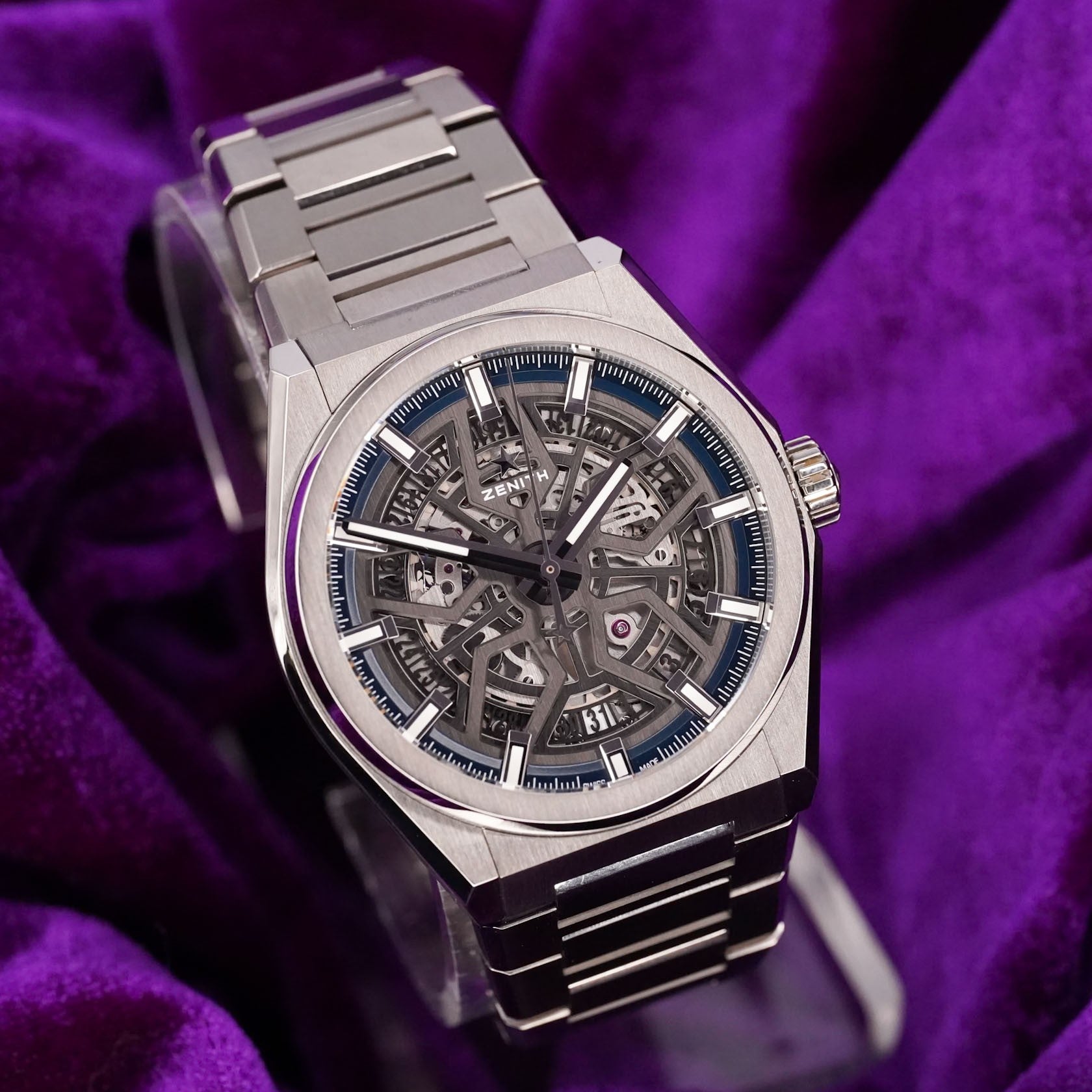 Zenith Defy – Ref. 95.9000.670/78.M9000 – 41mm Titanium – Very