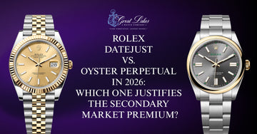 Rolex Datejust vs. Oyster Perpetual in 2026: Which One Justifies the Secondary Market Premium?
