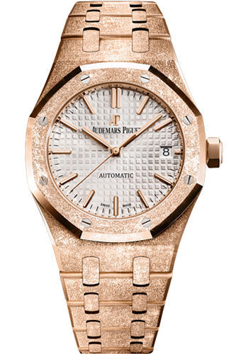 Audemars Piguet Royal Oak Frosted Gold Watch 