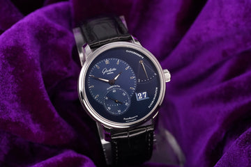 Glashütte Original PanoReserve – Ref. 1-65-01-26-12-61 – 40mm Stainless Steel – Very Good – Complete Set