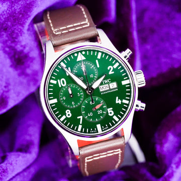IWC Pilot’s Watch Chronograph 43 – Ref. IW378005 – 43mm Stainless Steel – Very Good – Full Set