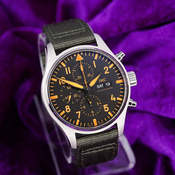 IWC Pilot’s Watch Chronograph – Ref. IW377730 – 43mm Stainless Steel – Very Good – Full Set