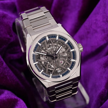 Zenith Defy – Ref. 95.9000.670/78.M9000 – 41mm Titanium – Very Good – Complete Set