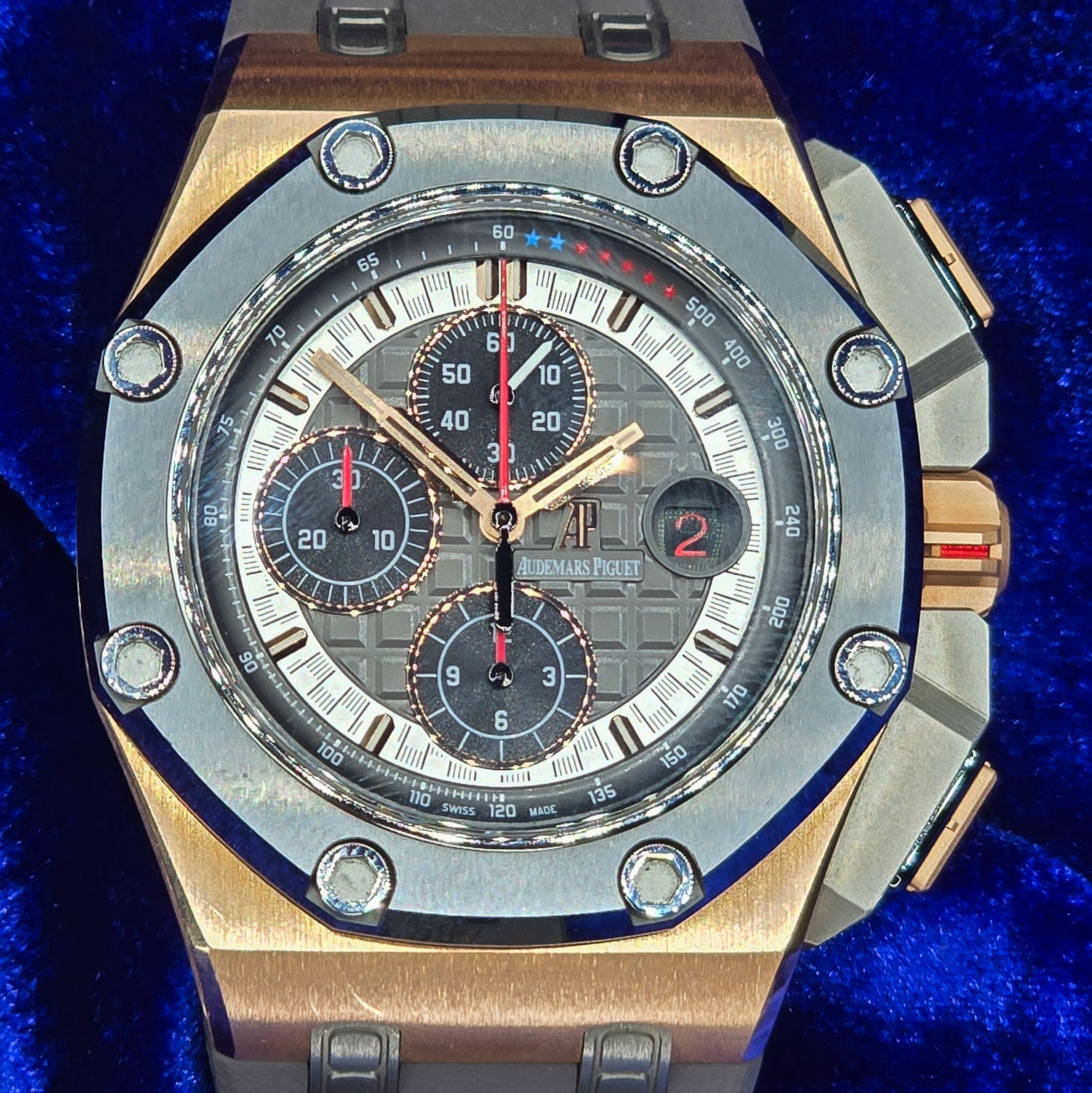 Audemars Piguet  "Michael Schumacher" Rose Gold Royal Oak Offshore 44mm 26568OM