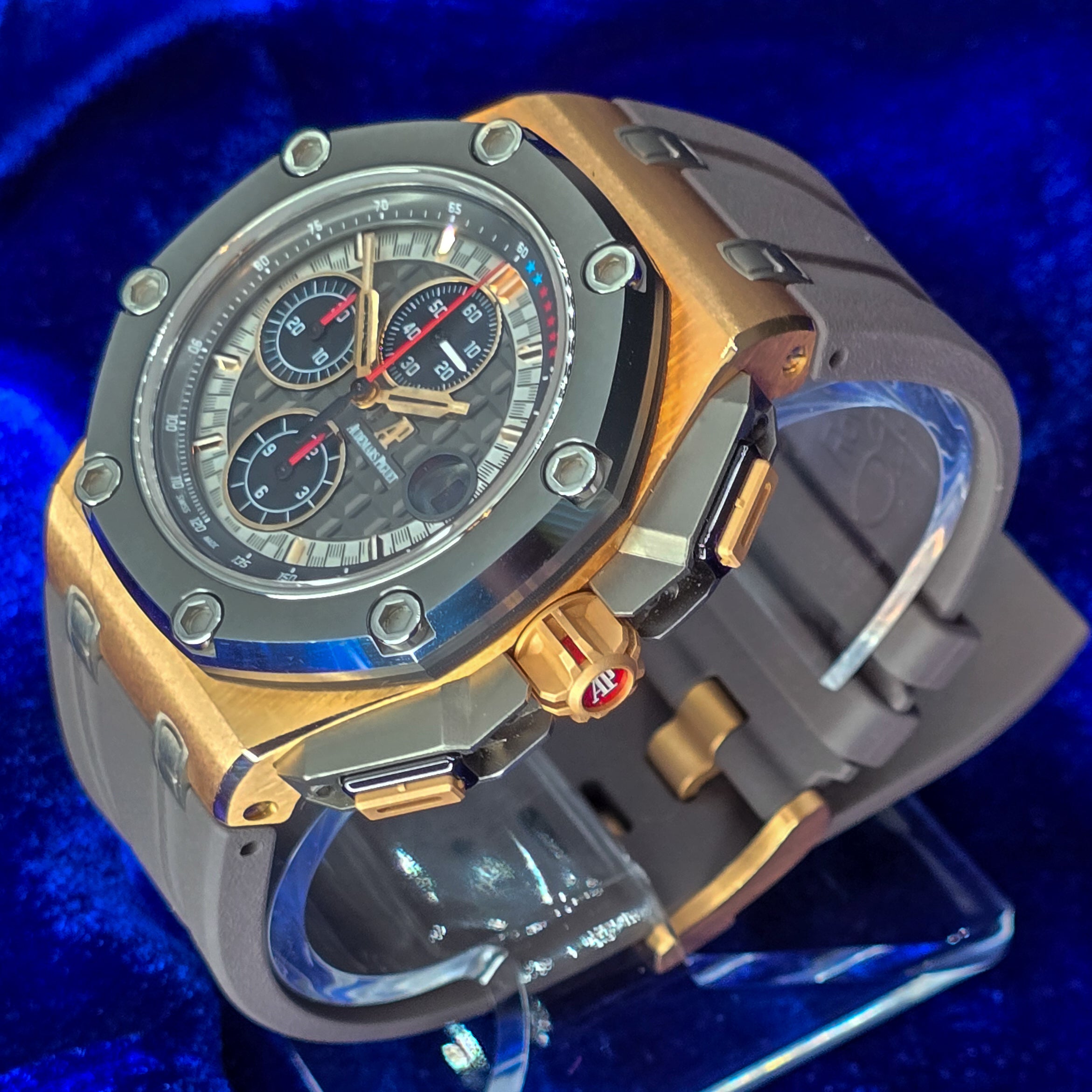 Audemars Piguet Michael Schumacher Rose Gold Royal Oak Offshore 44mm Great Lakes Watch Company