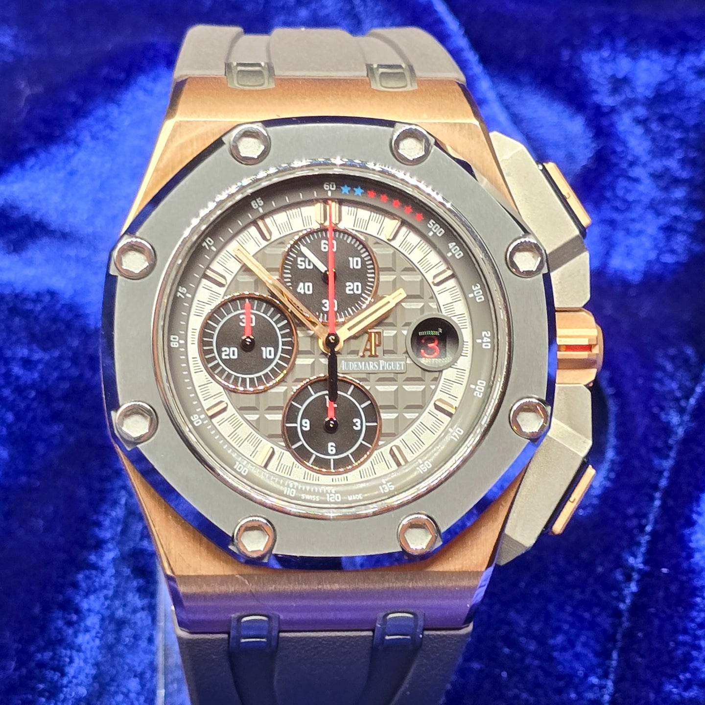 Audemars Piguet  "Michael Schumacher" Rose Gold Royal Oak Offshore 44mm 26568OM