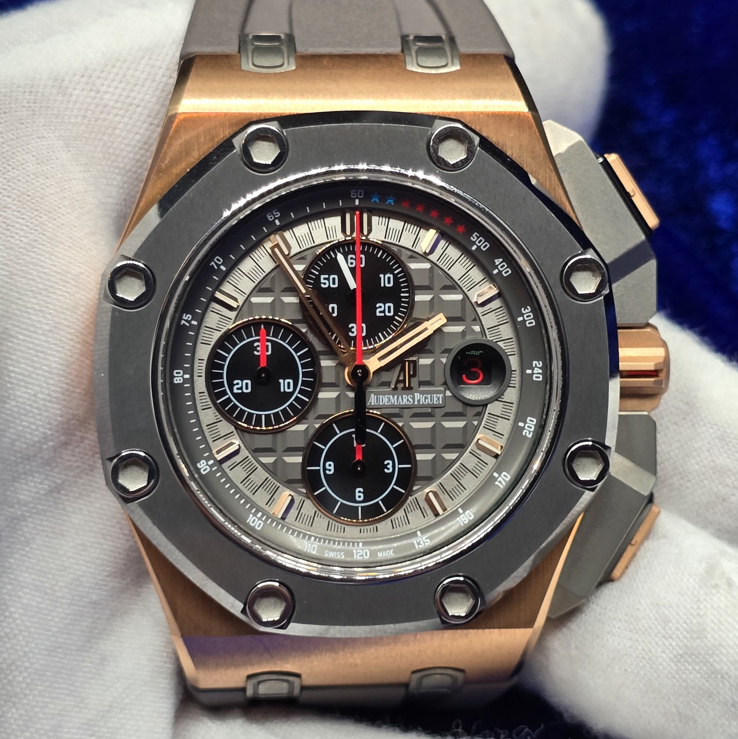 Audemars Piguet  "Michael Schumacher" Rose Gold Royal Oak Offshore 44mm 26568OM