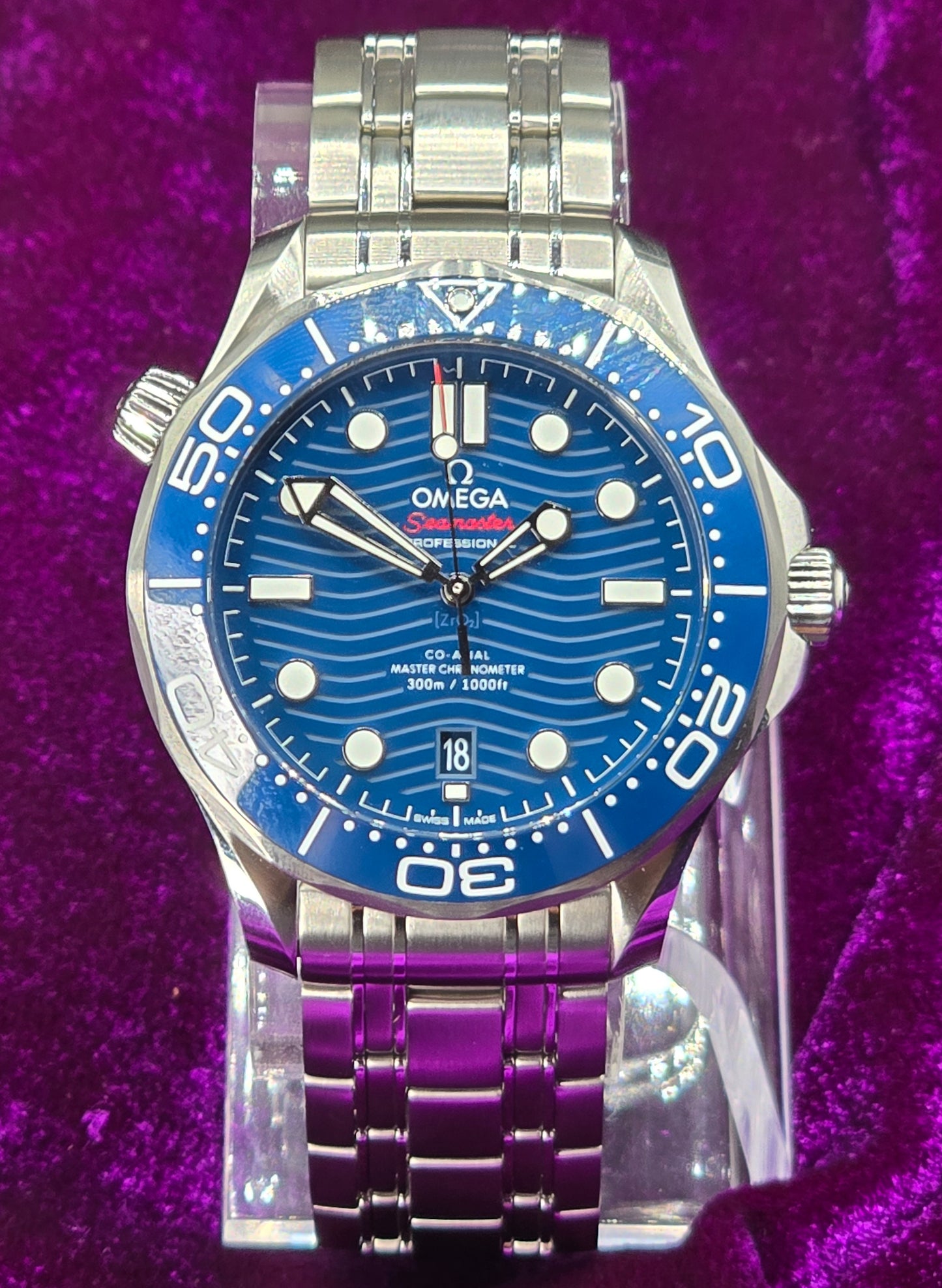 OMEGA Seamaster Diver 300M 210.30.42.20.03.001 BNIB Blue Dial 42mm