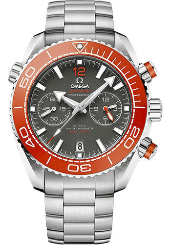 Omega Seamaster Planet Ocean 600M Omega Co-Axial Master Chronometer Chronograph - 45.5 mm Steel Case - Ceramised Titanium Dial - 215.30.46.51.99.001