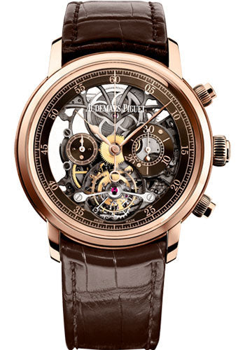 Audemars Piguet Jules Audemars Tourbillon Chronograph Watch - 26346OR.OO.D088CR.01