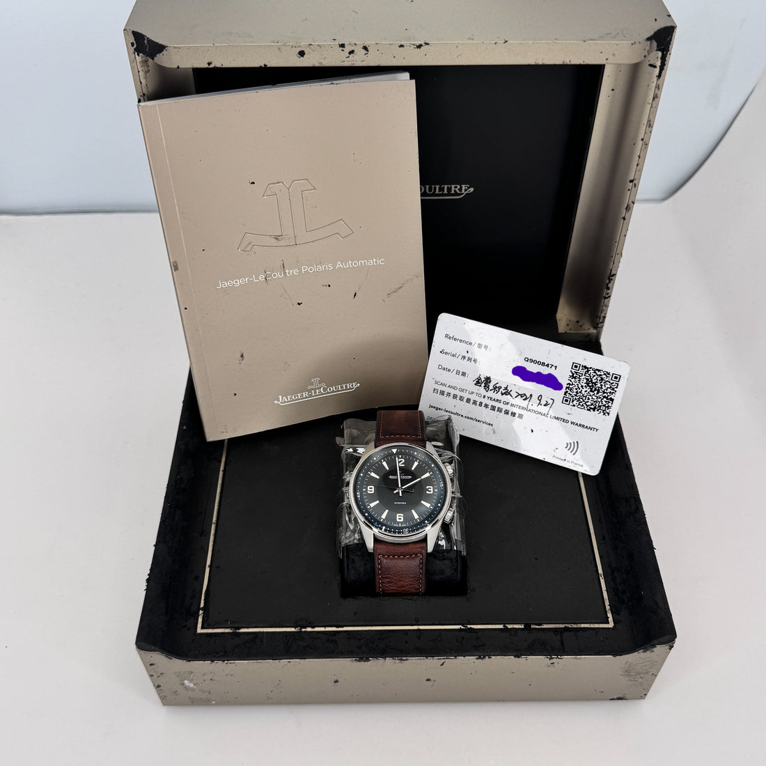 Jaeger-LeCoultre Polaris Automatic – Ref. Q9008471 – 41mm Stainless Steel – Very Good – Complete Set