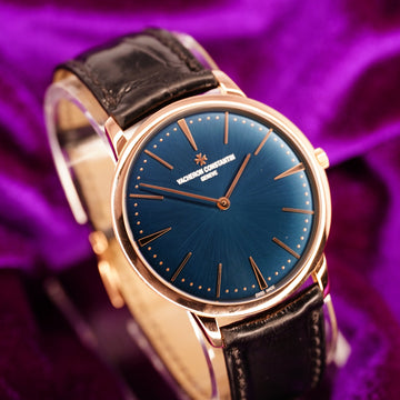 2020 Vacheron Constantin Patrimony Ref. 81180/000R-B518 – 40mm Rose Gold with Blue Dial