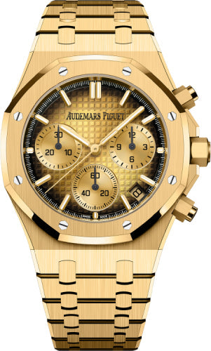 Audemars Piguet Royal Oak Chronograph Smoked 41mm Yellow Gold Dial 26240BA.OO.1320BA.02