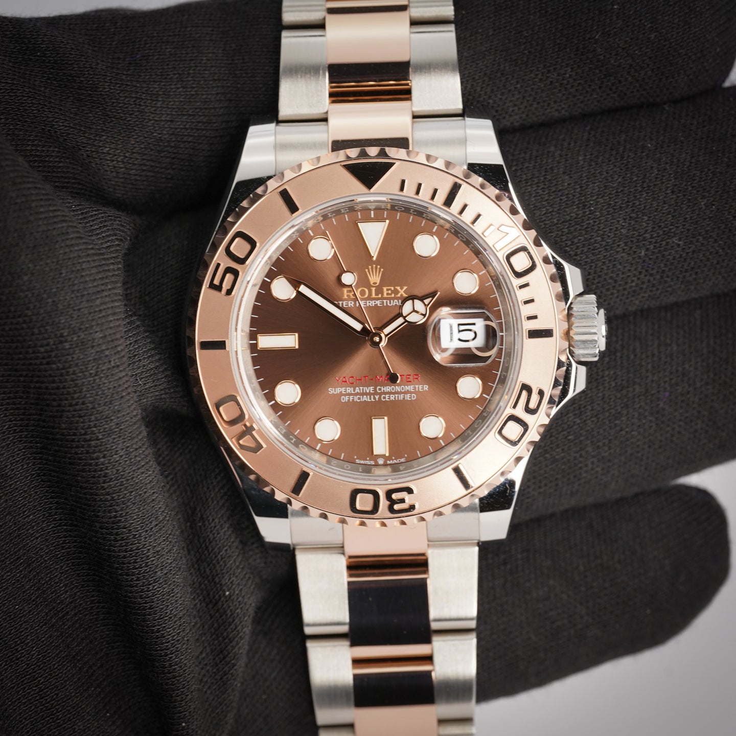 Rolex Yacht-Master 40mm 126621 Chocolate Dial Steel & 18K Rose Gold 2023 Mint