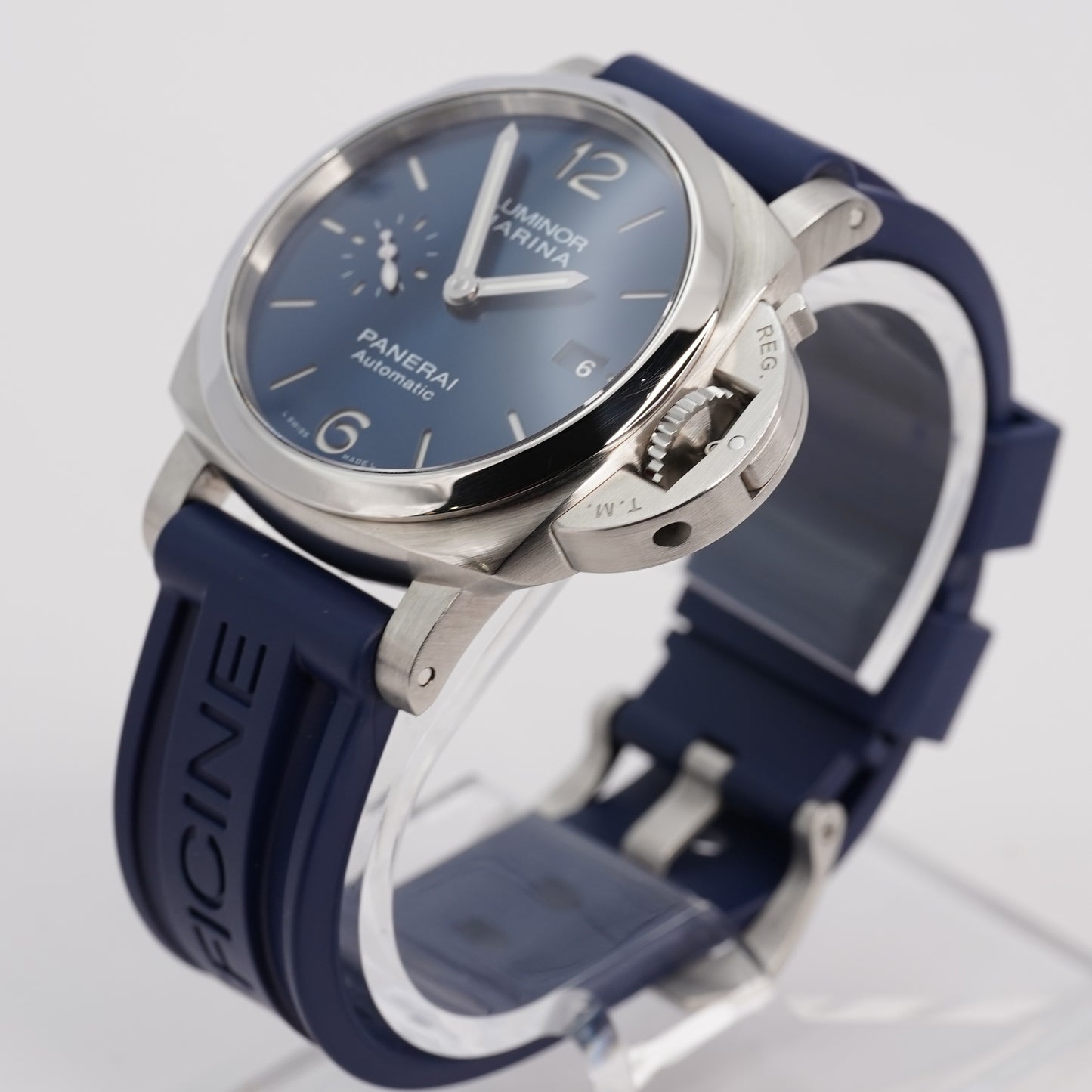 2020 Panerai Luminor Marina 1950 3 Days 42MM PAM01393 Blue Dial Full Set