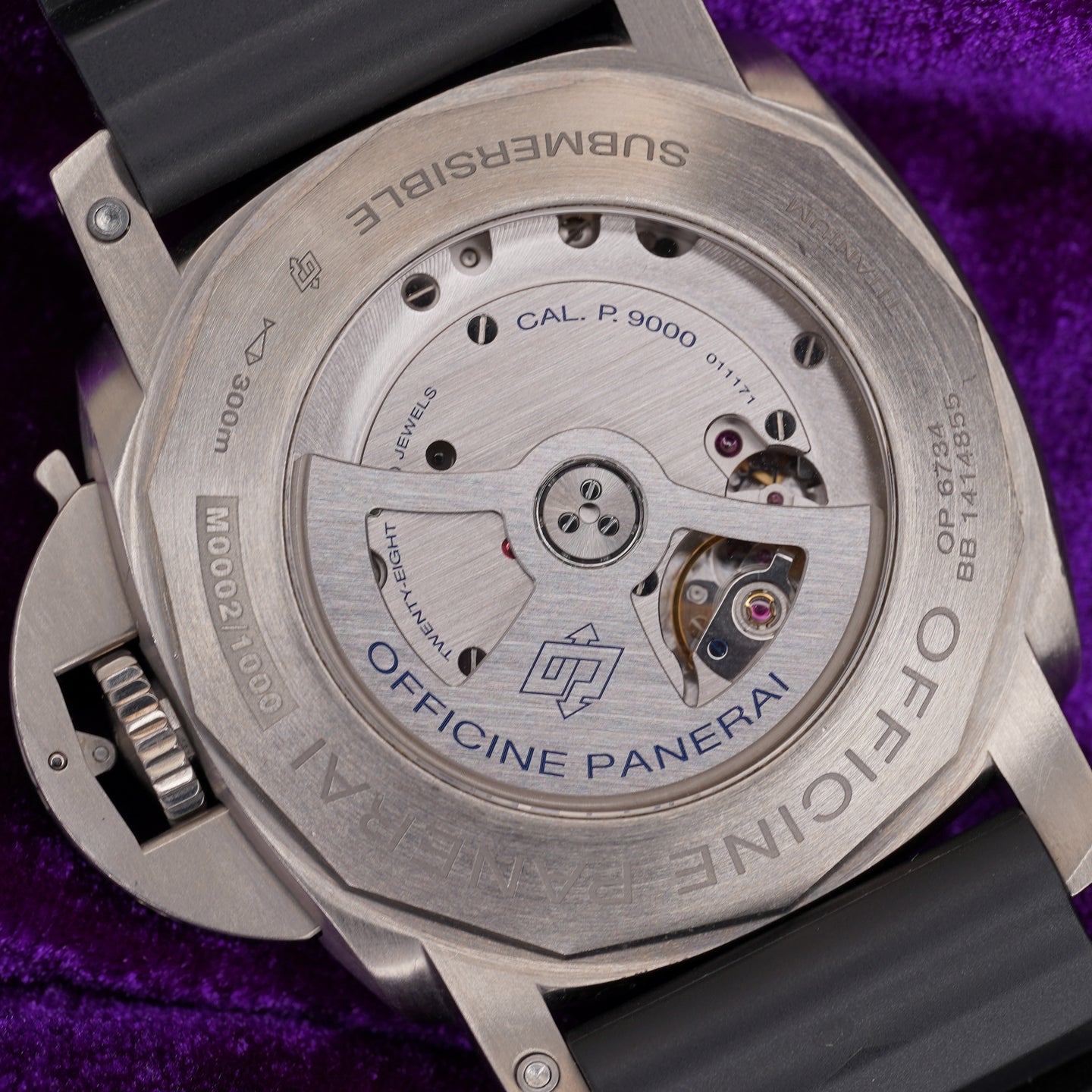 2010 Panerai Luminor Submersible- Ref# PAM00305 47mm Titanium Very Clean