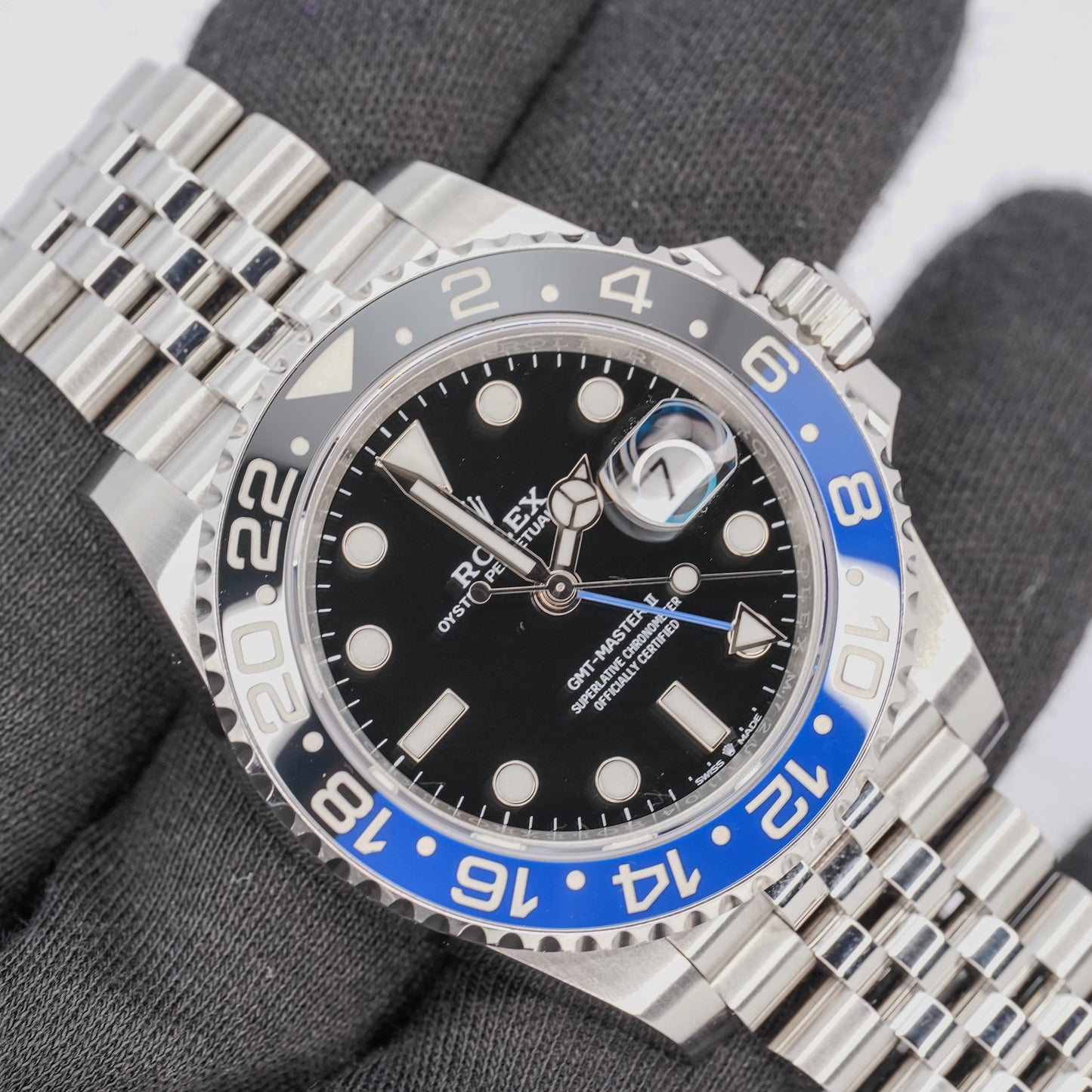 2020 Rolex GMT-Master II Batgirl- Ref# 126710BLNR Very Clean- Box and Papers