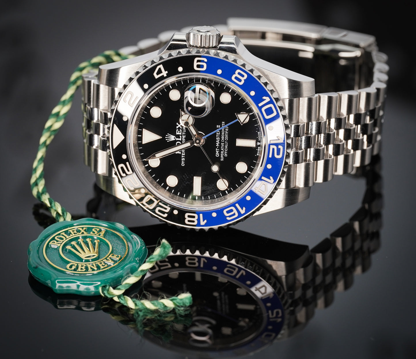 2020 Rolex GMT-Master II Batgirl- Ref# 126710BLNR Very Clean- Box and Papers