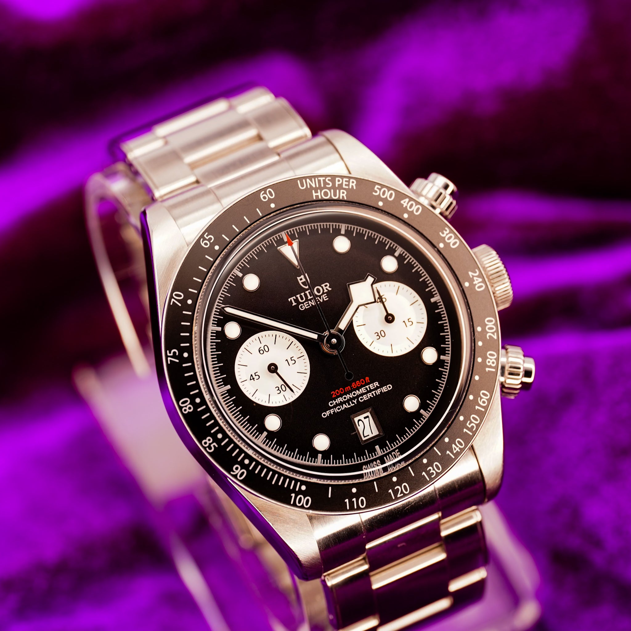 2021 TUDOR Black Bay Panda 79360N Black Dial, Complete. Very Clean!! SS Bracelet