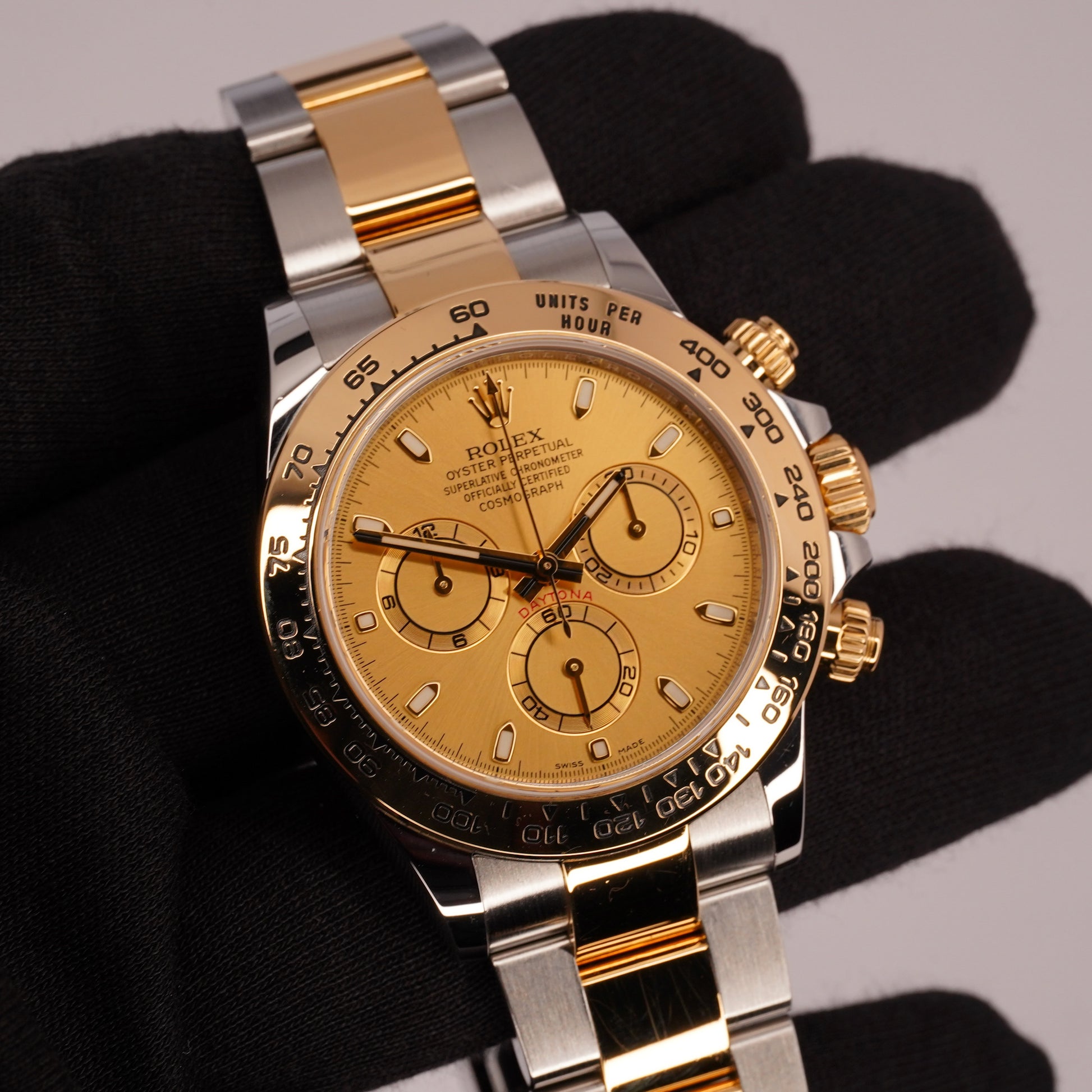 Rolex Daytona – Ref. 116503 – 40mm Stainless Steel & Yellow Gold – Very Good Condition – Full Set