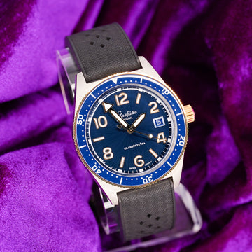 2024 Glashütte Original SeaQ Ref. 1-39-11-10-90-33 – 39.5mm Stainless Steel – Blue Dial – Excellent Condition/Unworn