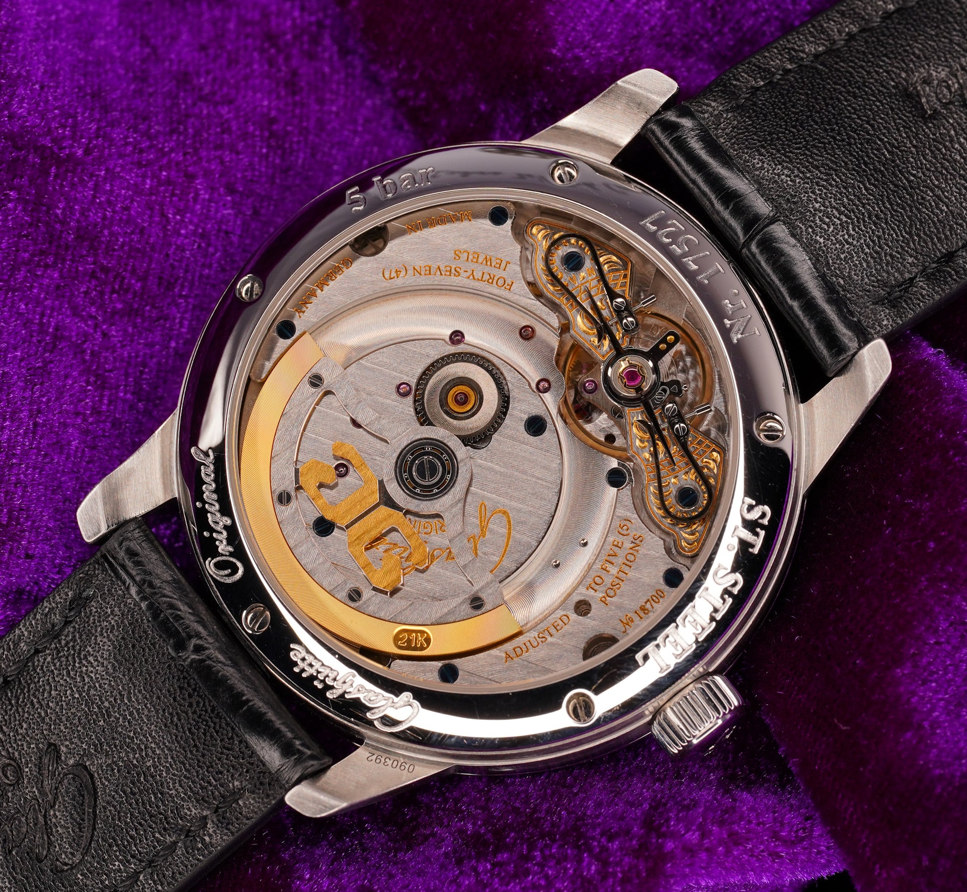 2018 Glashütte Original PanoMaticLunar – 40mm Stainless Steel – Very Good Condition