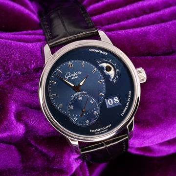 2018 Glashütte Original PanoMaticLunar – 40mm Stainless Steel – Very Good Condition