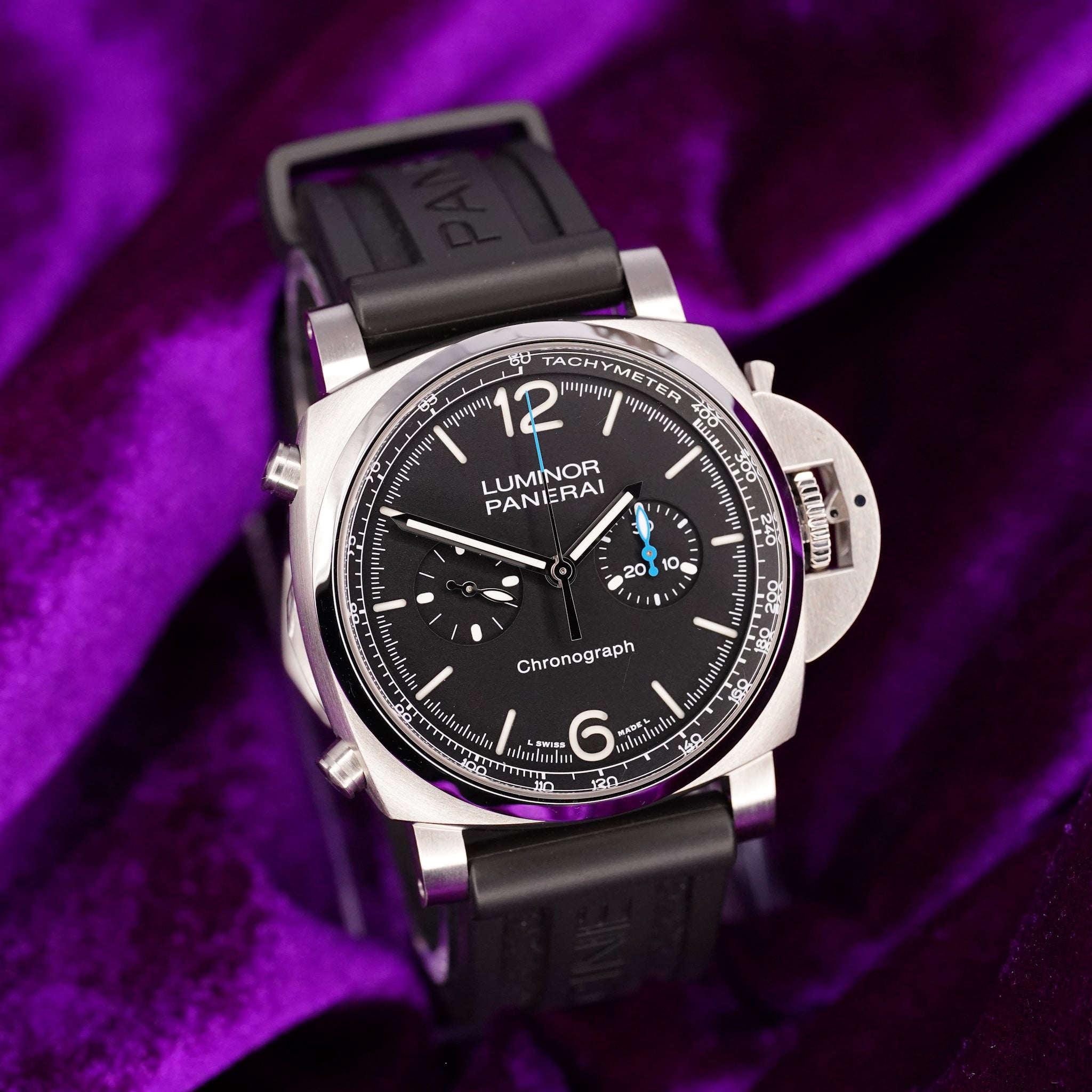 Panerai Luminor Chrono Ref. PAM01109 – 44mm Stainless Steel – Black Dial – Unworn/New