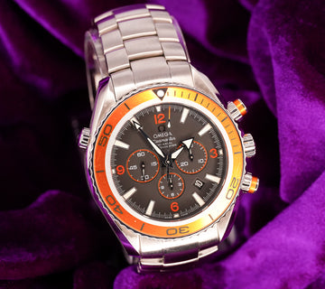Omega Seamaster Planet Ocean Chronograph – Ref. 2218.50 – 45.5 Stainless Steel – Very Good Condition