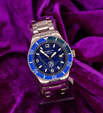 Montblanc 1858 Ice Sea Automatic Date – Ref. MB129369 – 41mm Stainless Steel – Complete Set – Excellent Condition