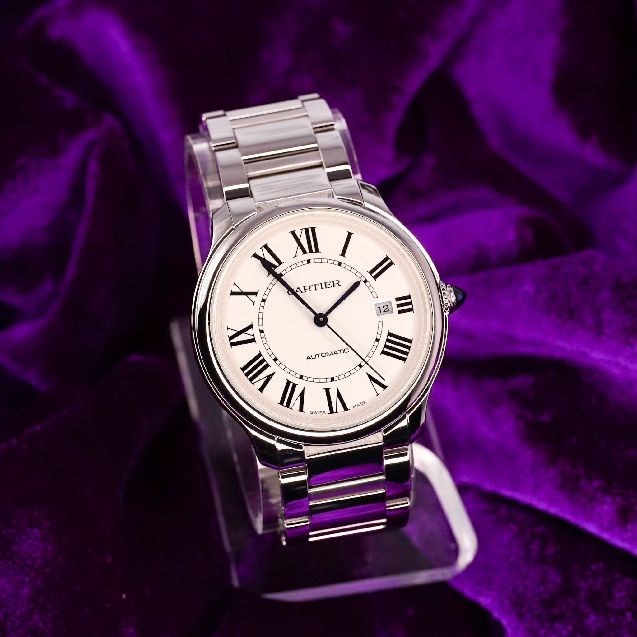 Cartier Ronde de Cartier – Ref. WSRN0035 – 40mm Stainless Steel – Very Good Condition Condition: Very Good