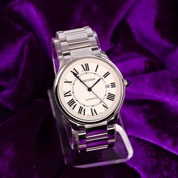 Cartier Ronde de Cartier – Ref. WSRN0035 – 40mm Stainless Steel – Very Good Condition Condition: Very Good