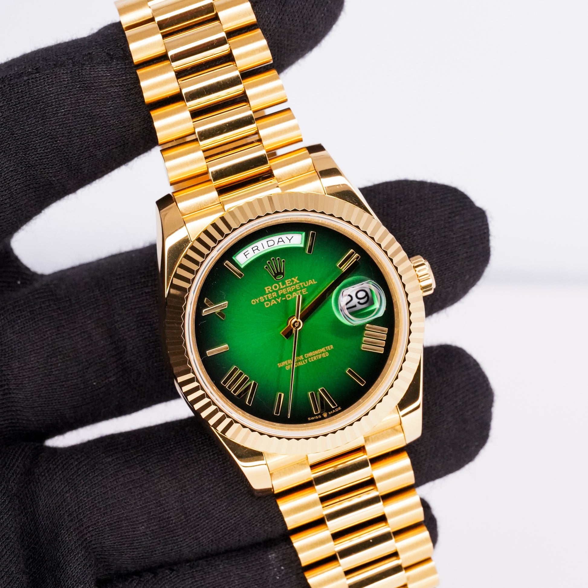 Rolex Day-Date 40 – Ref. 228238 – 40 mm Yellow Gold – Very Good Condition