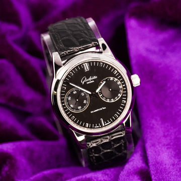 Glashütte Original Senator Hand Date – Ref. 39-58-01-02-04 – 40mm Stainless Steel – Very Good Condition