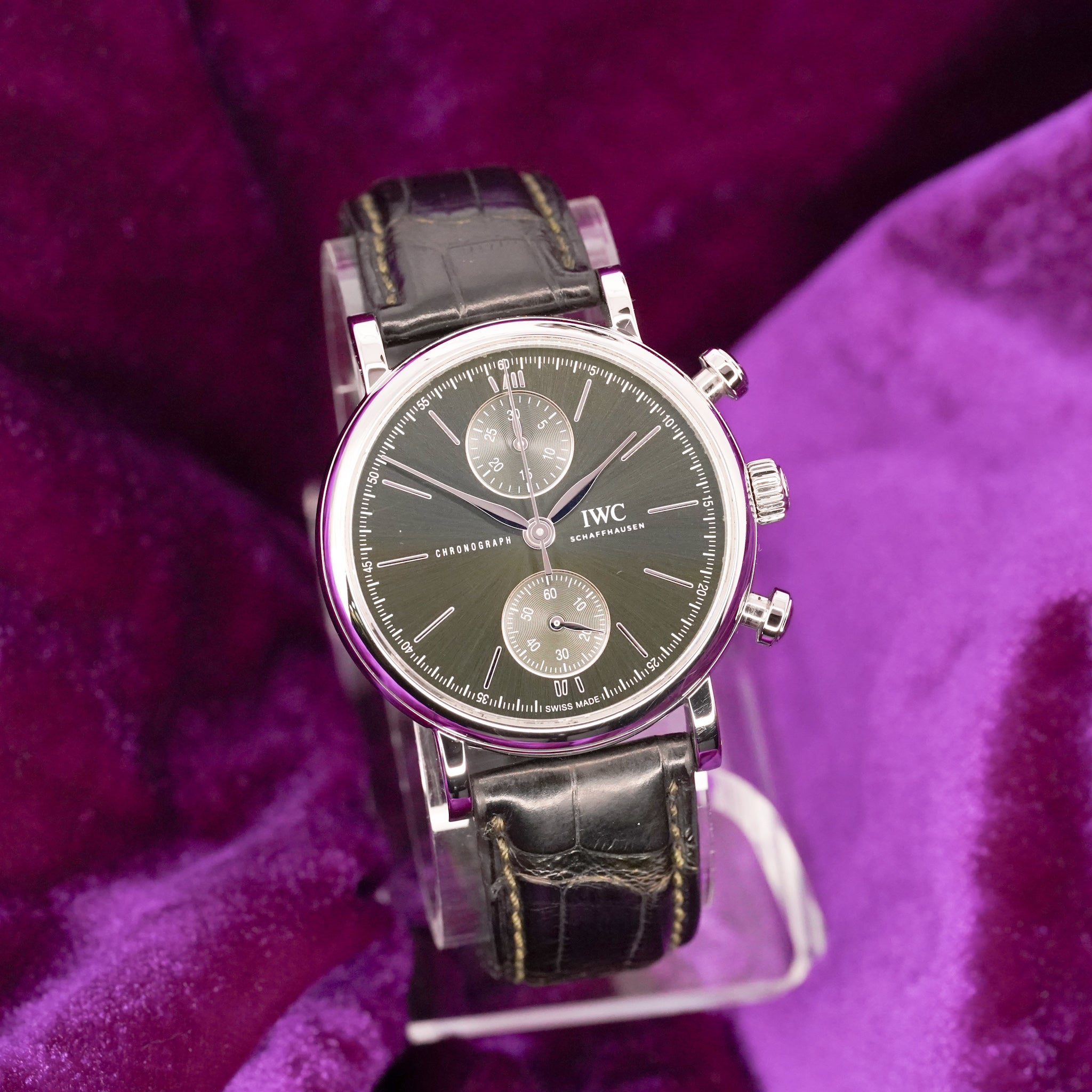 IWC Portofino Automatic Chronograph – Ref. IW391405 – 39mm Stainless Steel – Very Good Condition