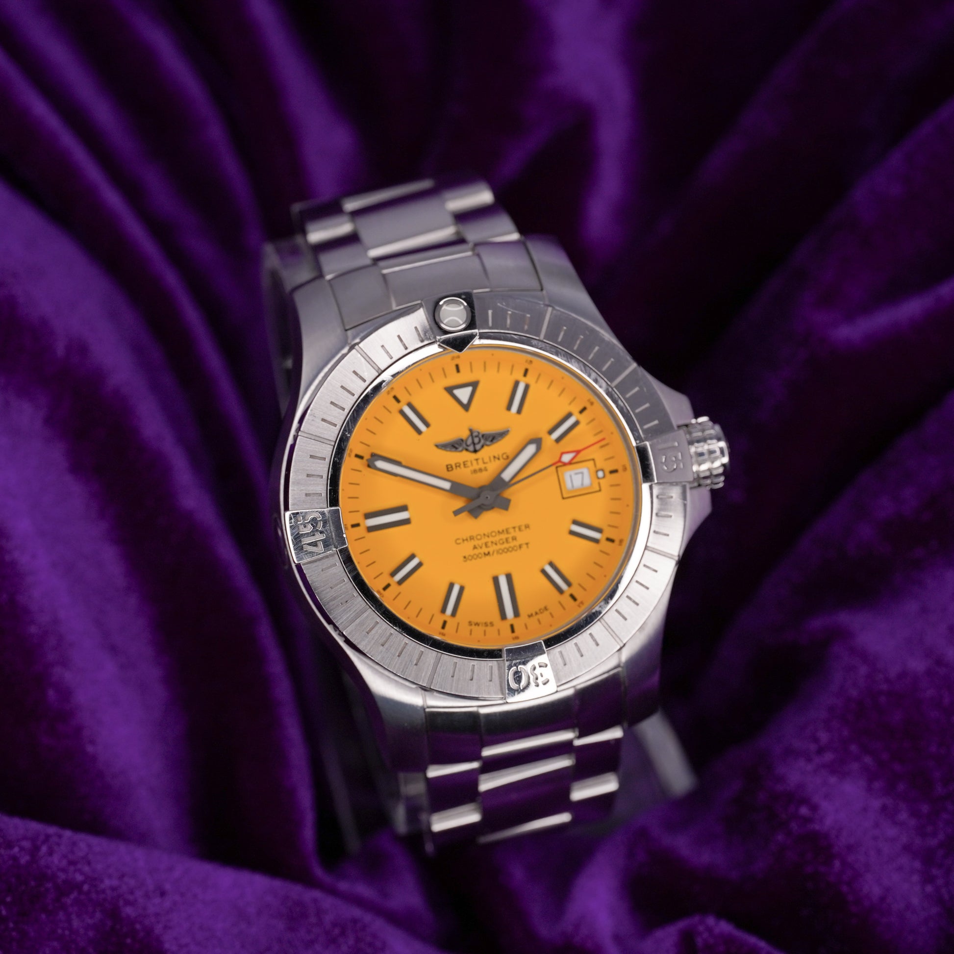 Breitling Avenger Automatic 45 Seawolf – Ref. A17319 – 45mm Stainless Steel – Excellent Condition