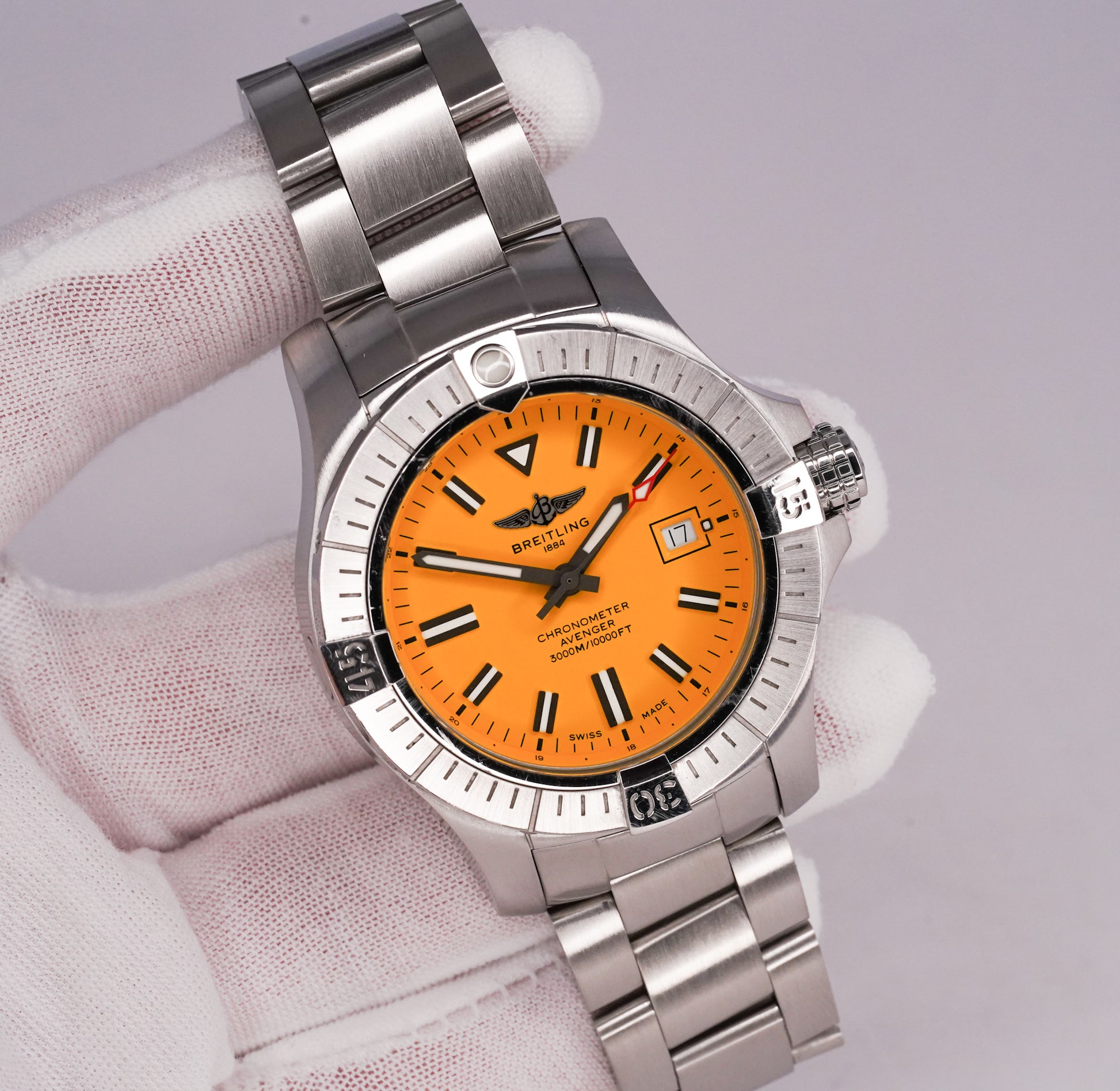 Breitling Avenger Automatic 45 Seawolf – Ref. A17319 – 45mm Stainless Steel – Excellent Condition