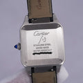 Cartier Santos-Dumont – Ref. WSSA0022 – 43.5mm x 31.4mm Stainless Steel – Very Good Condition – Full Set
