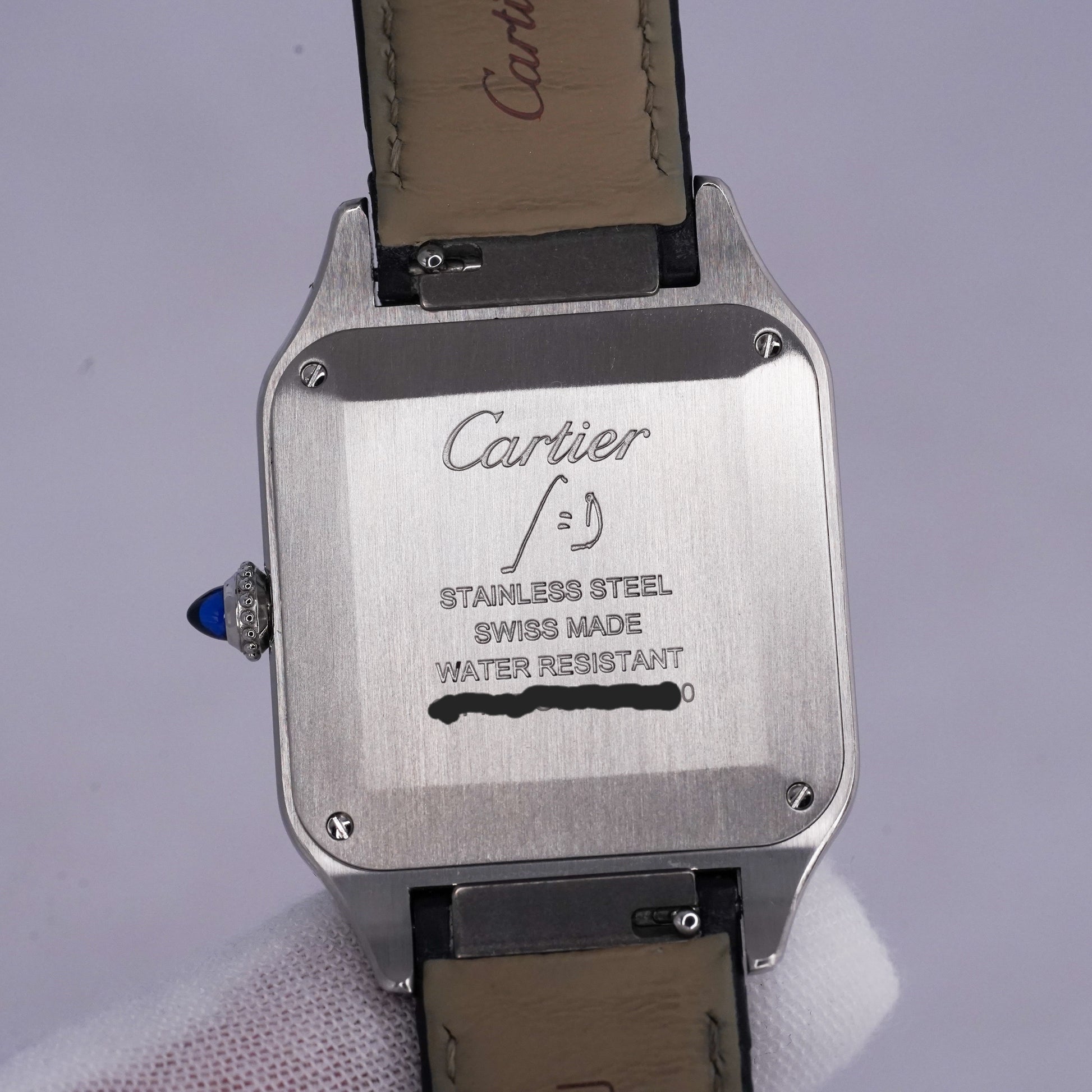 Cartier Santos-Dumont – Ref. WSSA0022 – 43.5mm x 31.4mm Stainless Steel – Very Good Condition – Full Set