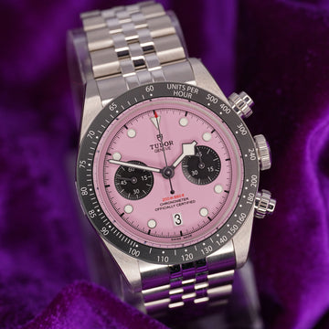 Tudor Miami Pink Chrono – Ref. 79360N-0019 – 41mm Stainless Steel – Brand New, Unworn – Full Set