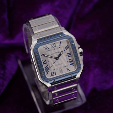 Cartier Santos de Cartier Large – Ref. WSSA0047 – 39.8mm Stainless Steel – Very Good Condition – Full Set