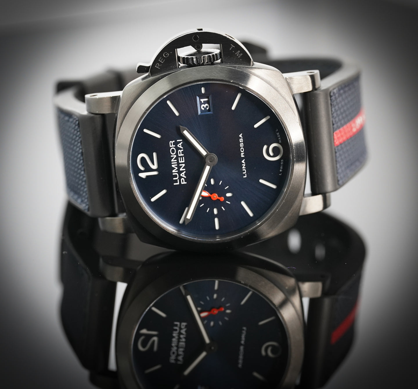 Panerai Luminor Luna Rossa Blue Dial PAM01408 40mm