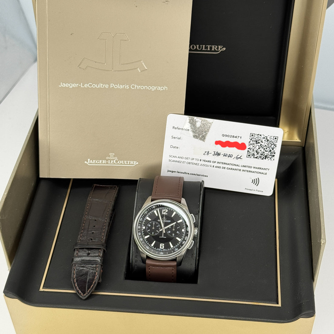 2020 Jaeger-LeCoultre Polaris Chronograph – Ref. Q9028471 – 42mm Stainless Steel – Very Good Condition