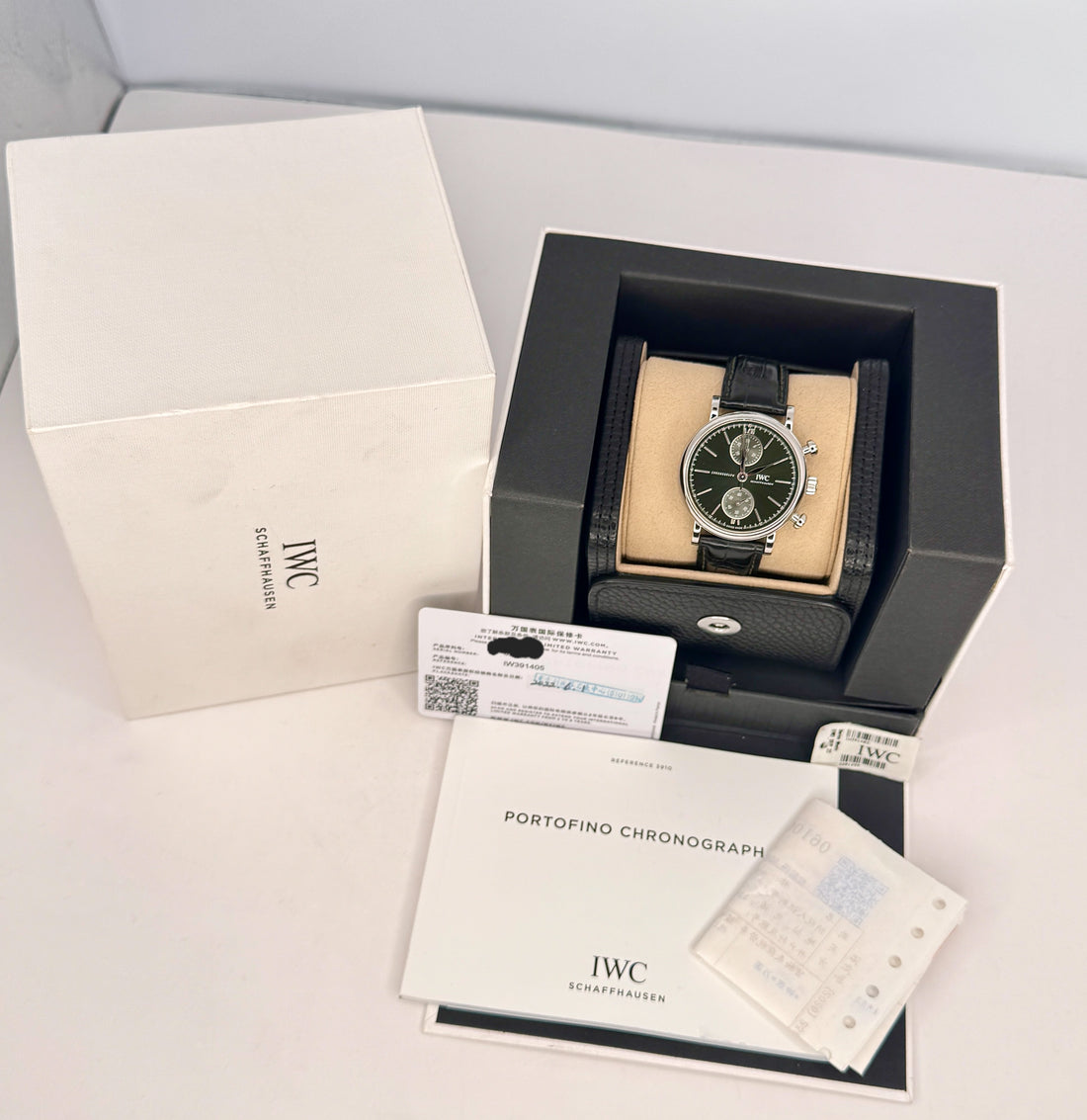 IWC Portofino Automatic Chronograph – Ref. IW391405 – 39mm Stainless Steel – Very Good Condition