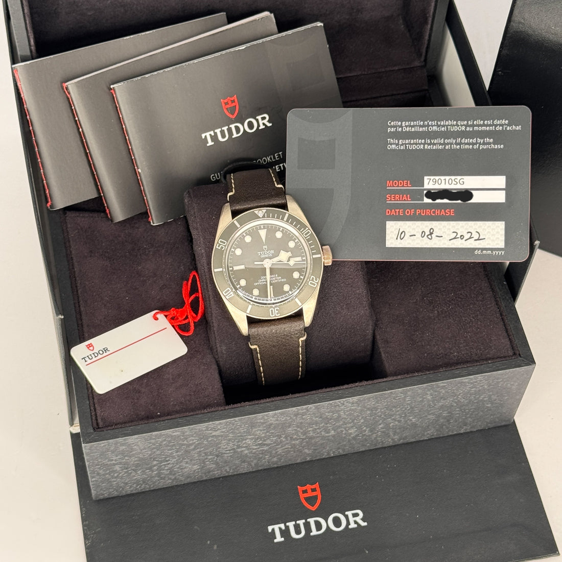 Tudor Black Bay Fifty-Eight – Ref. 79010SG – 39mm 925 Silver – Very Good Condition – Full Set