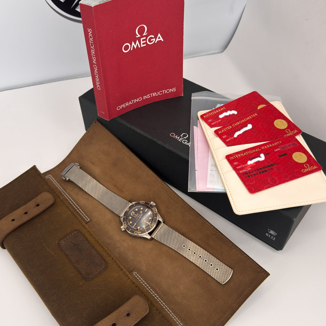 Omega Seamaster Diver 300M 007 NTTD – Ref. 210.90.42.20.01.001 – 42mm Titanium – Very Good Condition