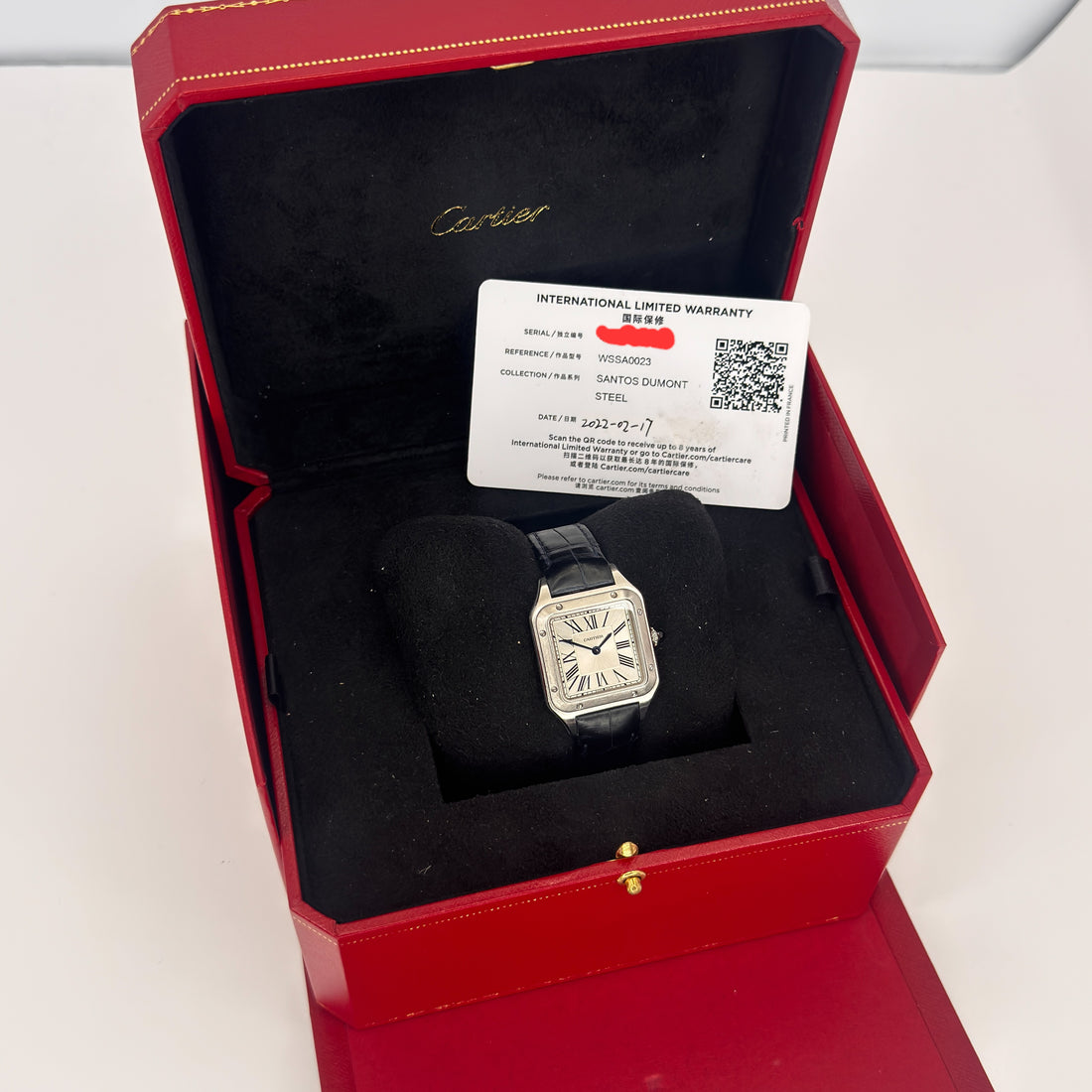 Cartier Santos Dumont WSSA0023 – 38mm Stainless Steel – Very Good Condition