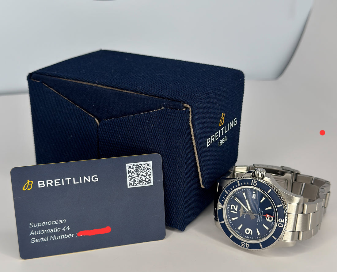 Breitling Superocean 44 – Ref. A17367D81C1A1 – 44mm Stainless Steel – Very Good Condition – Complete Set