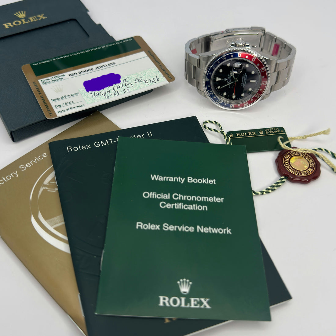 𝗥𝗼𝗹𝗲𝘅 𝗚𝗠𝗧-𝗠𝗮𝘀𝘁𝗲𝗿 𝗜𝗜 “𝗣𝗲𝗽𝘀𝗶” 𝗥𝗲𝗳. 𝟭𝟲𝟳𝟭𝟬 – 40𝗺𝗺 𝗦𝘁𝗮𝗶𝗻𝗹𝗲𝘀𝘀 𝗦𝘁𝗲𝗲𝗹 – Unworn 𝗩𝗶𝗻𝘁𝗮𝗴𝗲 𝗖𝗼𝗻𝗱𝗶𝘁𝗶𝗼𝗻 – 𝗖𝗼𝗺𝗽𝗹𝗲𝘁𝗲 𝗦𝗲𝘁